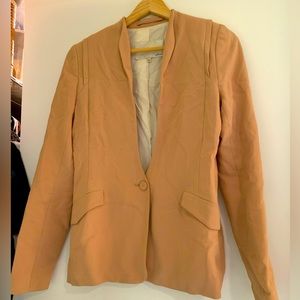 Aritzia limited edition Wilfred Le Fou crepe silk Blazer